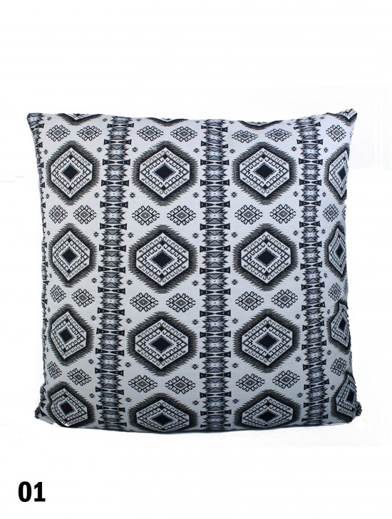 GEOMETRIC PATTERN CUSHION & FILLER